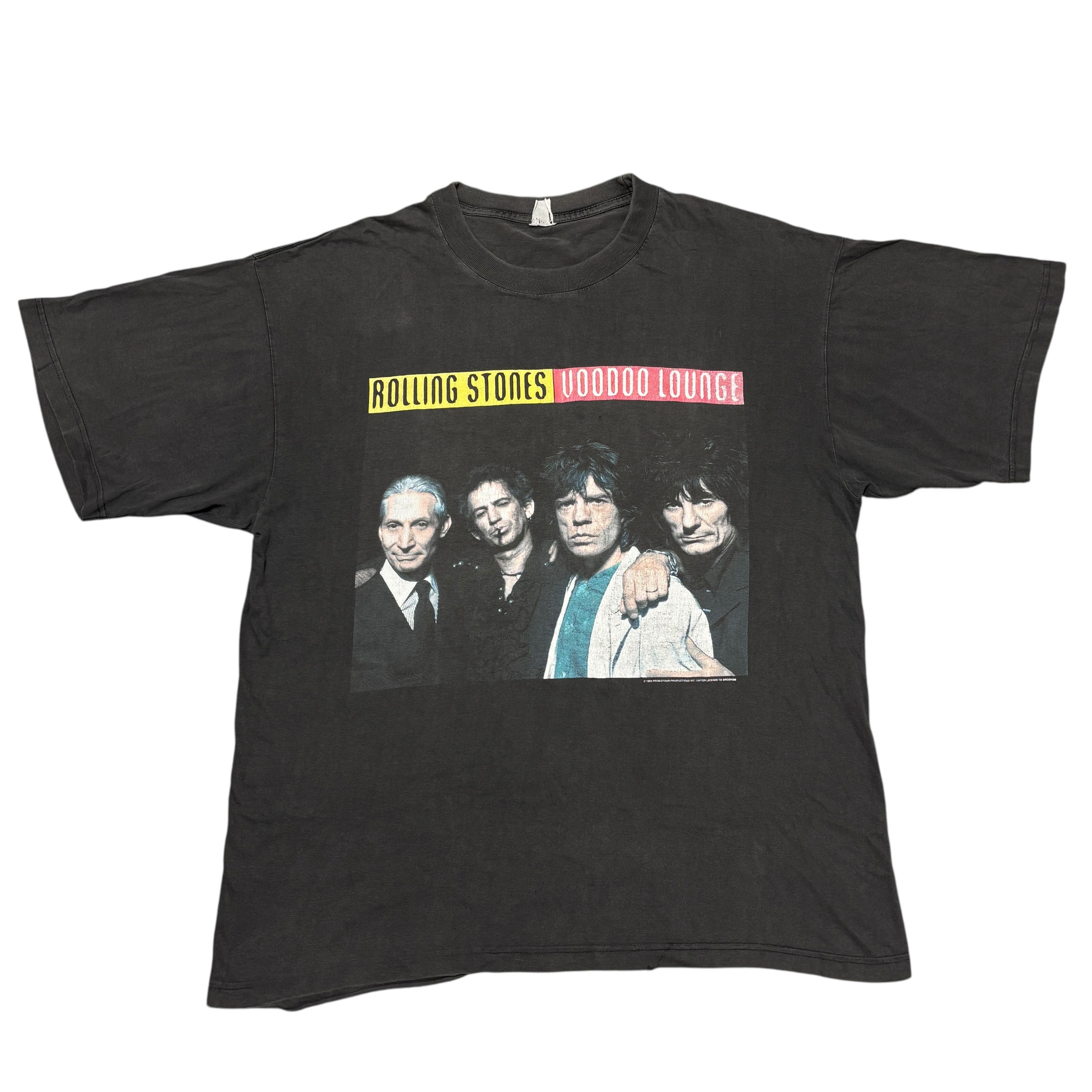 Vintage Rolling Stones Shirt 90s Tour Concert Rock Band Tee