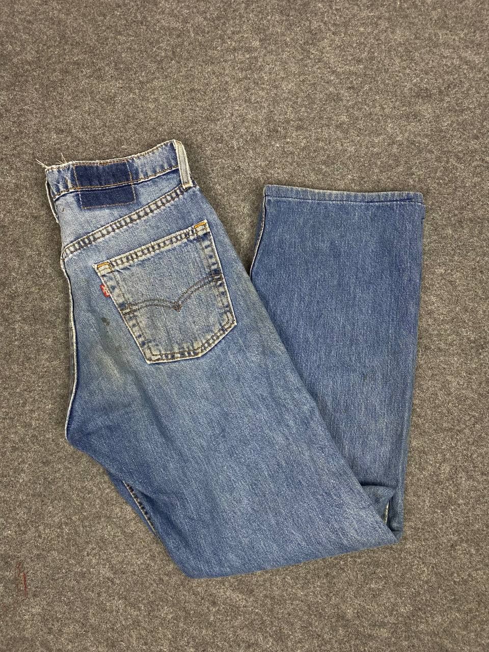 Levi's vintage levis 519 made in usa distressed denim Size US 31 - 2 Thumbnail
