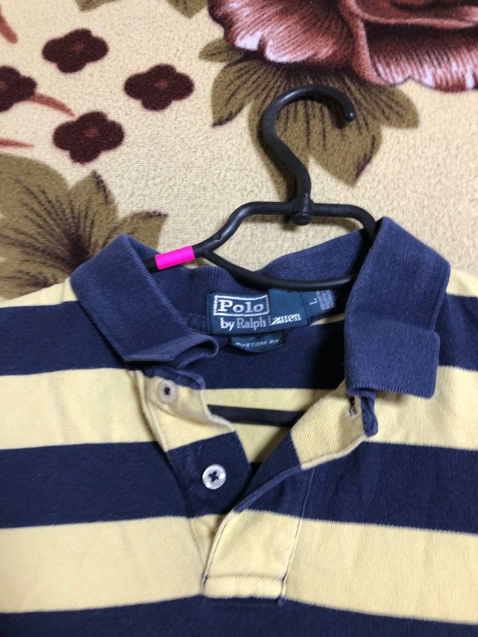Polo Ralph Lauren Polo Ralph Lauren Shirt Pony Logo Cotton Custom Fit Rugby Size US L / EU 52-54 / 3 - 6 Thumbnail