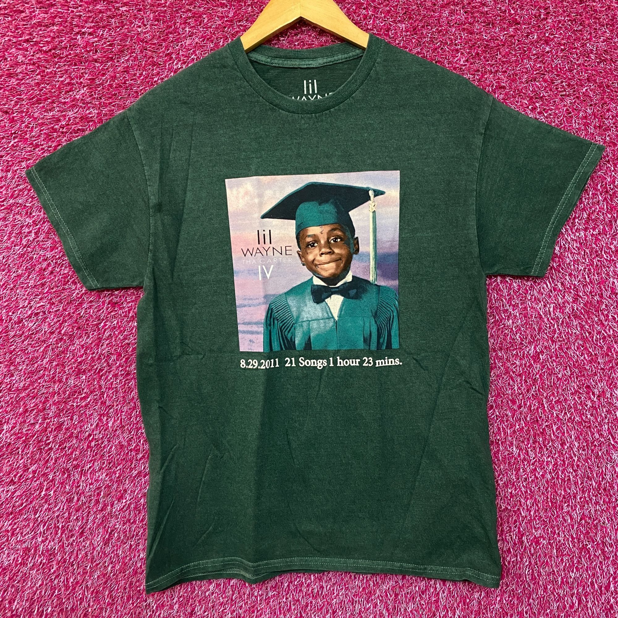 Lil Wayne Lil Wayne Tha Carter IV Album T-Shirt Medium Size US M / EU 48-50 / 2 - 1 Thumbnail