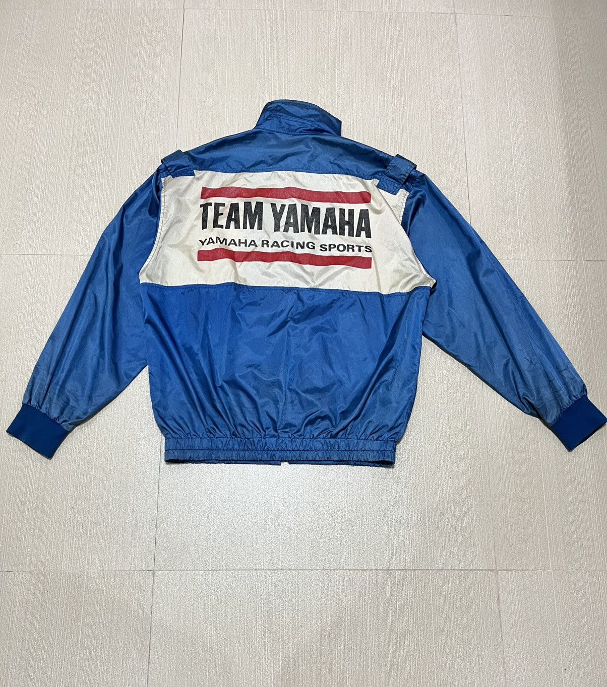 Yamaha TEAM YAMAHA Jacket Racing VG condition limited From JAPAN Size US L / EU 52-54 / 3 - 4 Thumbnail