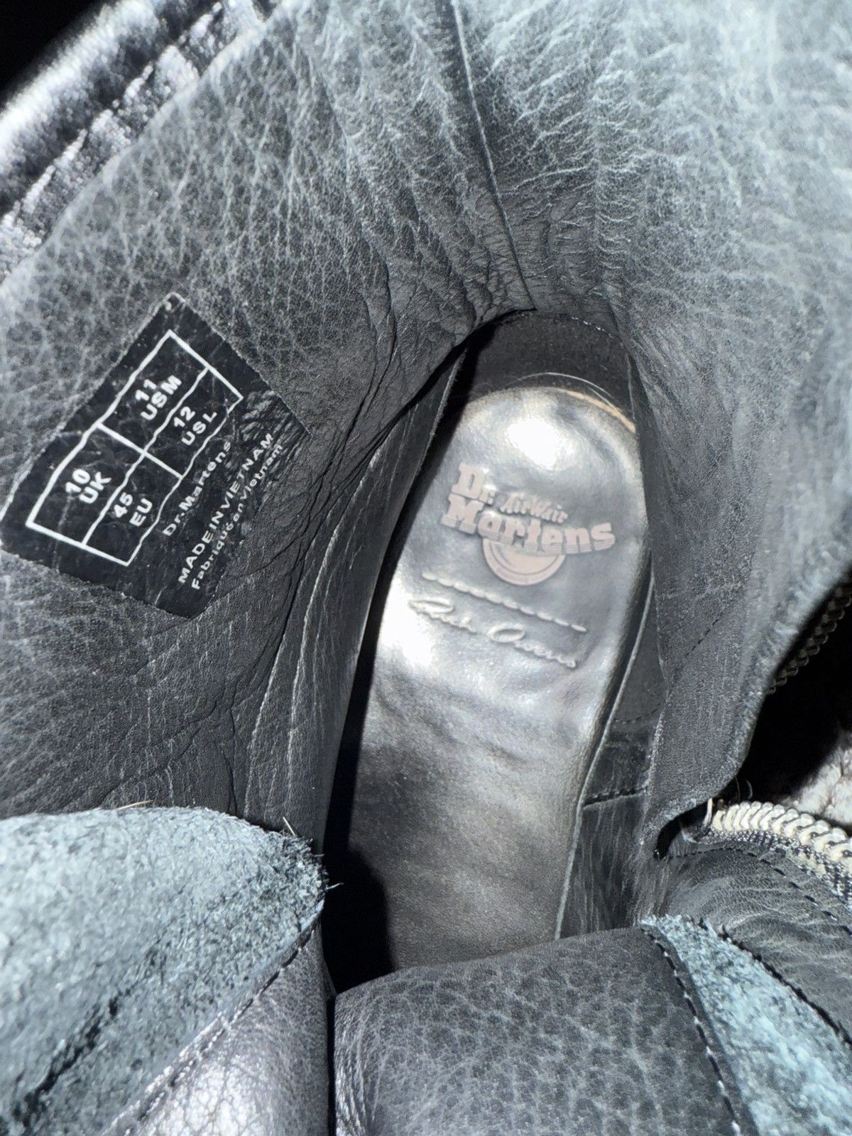 Dr. Martens × Rick Owens Rick Owen dr.marten Size US 11 / EU 44 - 6 Thumbnail