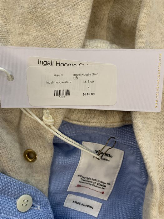 Visvim Visvim Ingall Hoodie Shirt AW19 NWT | Grailed