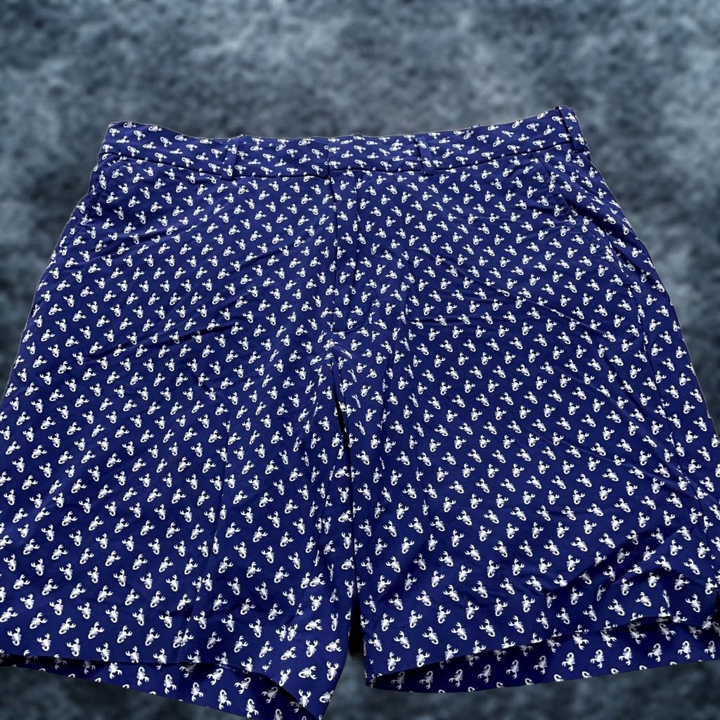 Ralph Lauren Ralph Lauren Polo Golf Shorts Mens 34 Blue Wicking Lined Logo Chino Casual Travel Mens 34 Blue Logo Louder Scorpion Pattern Geometric Size US S / EU 44-46 / 1 - 1 Thumbnail