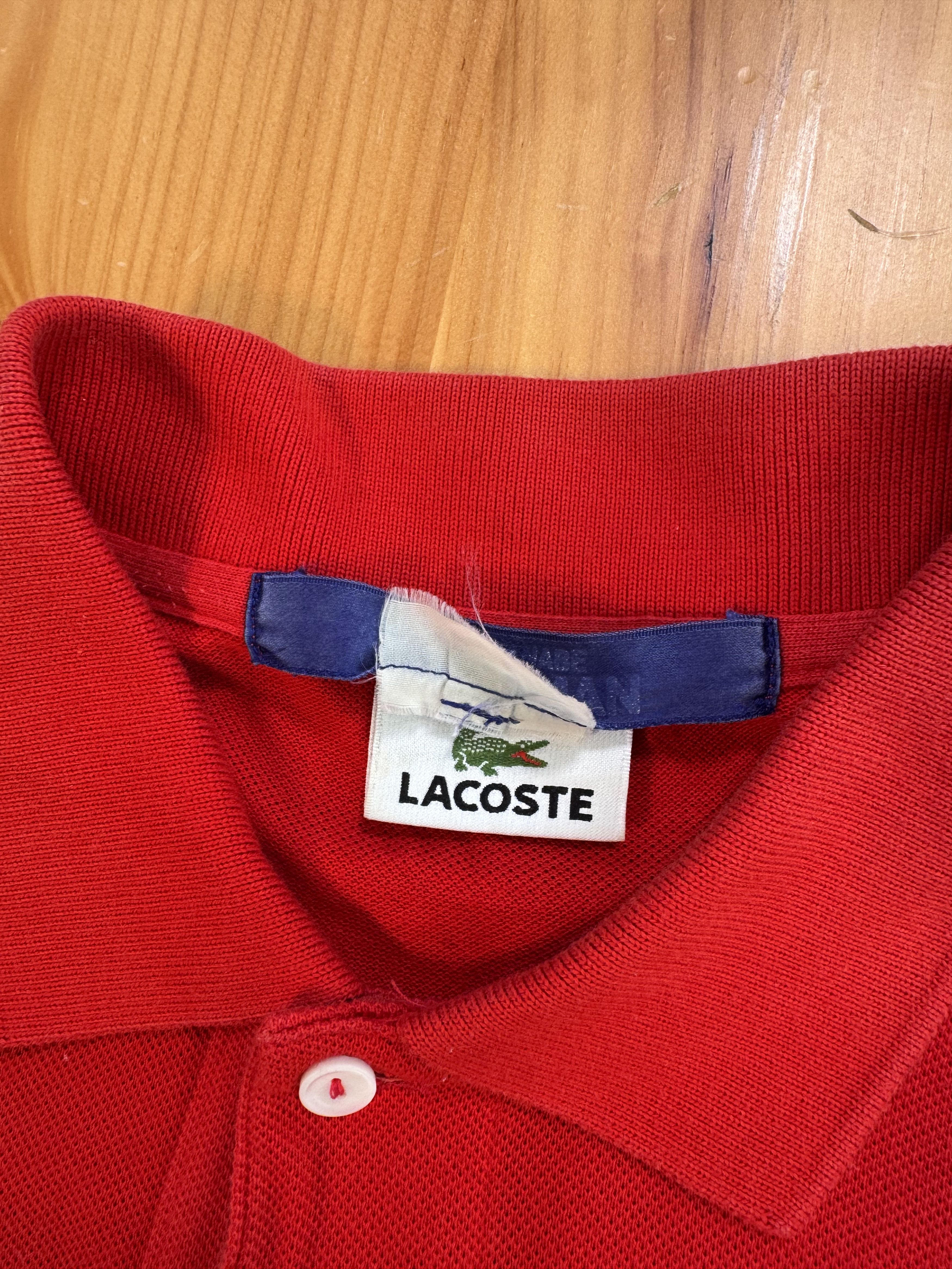 Junya Watanabe × Lacoste rare 2000's Junya lacoste jersey polo Size US M / EU 48-50 / 2 - 5 Thumbnail