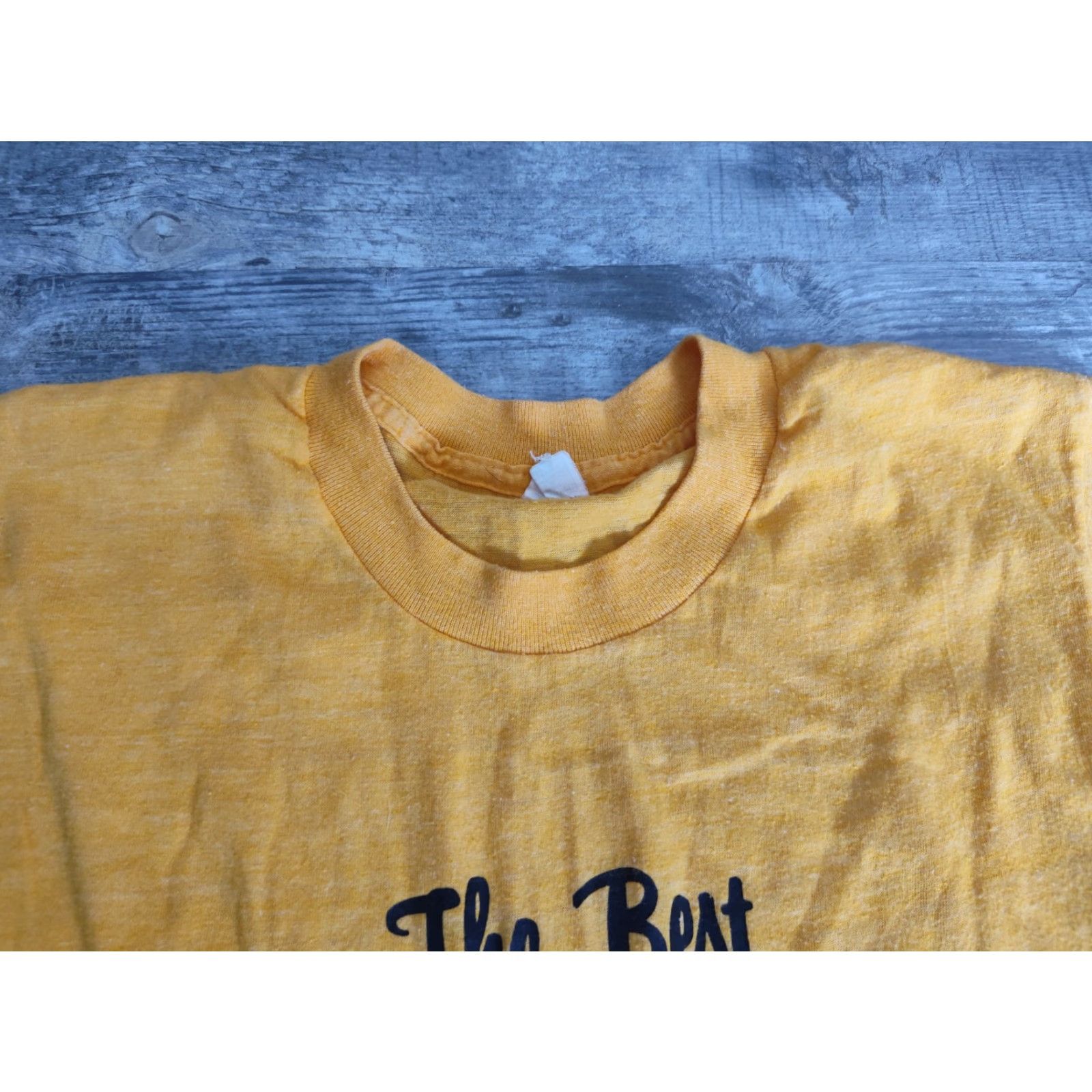 Vintage Vintage NMU Wildcats T-Shirt Unisex Small Yellow 1980s Sportswear Beach Made in USA Size US S / EU 44-46 / 1 - 4 Thumbnail