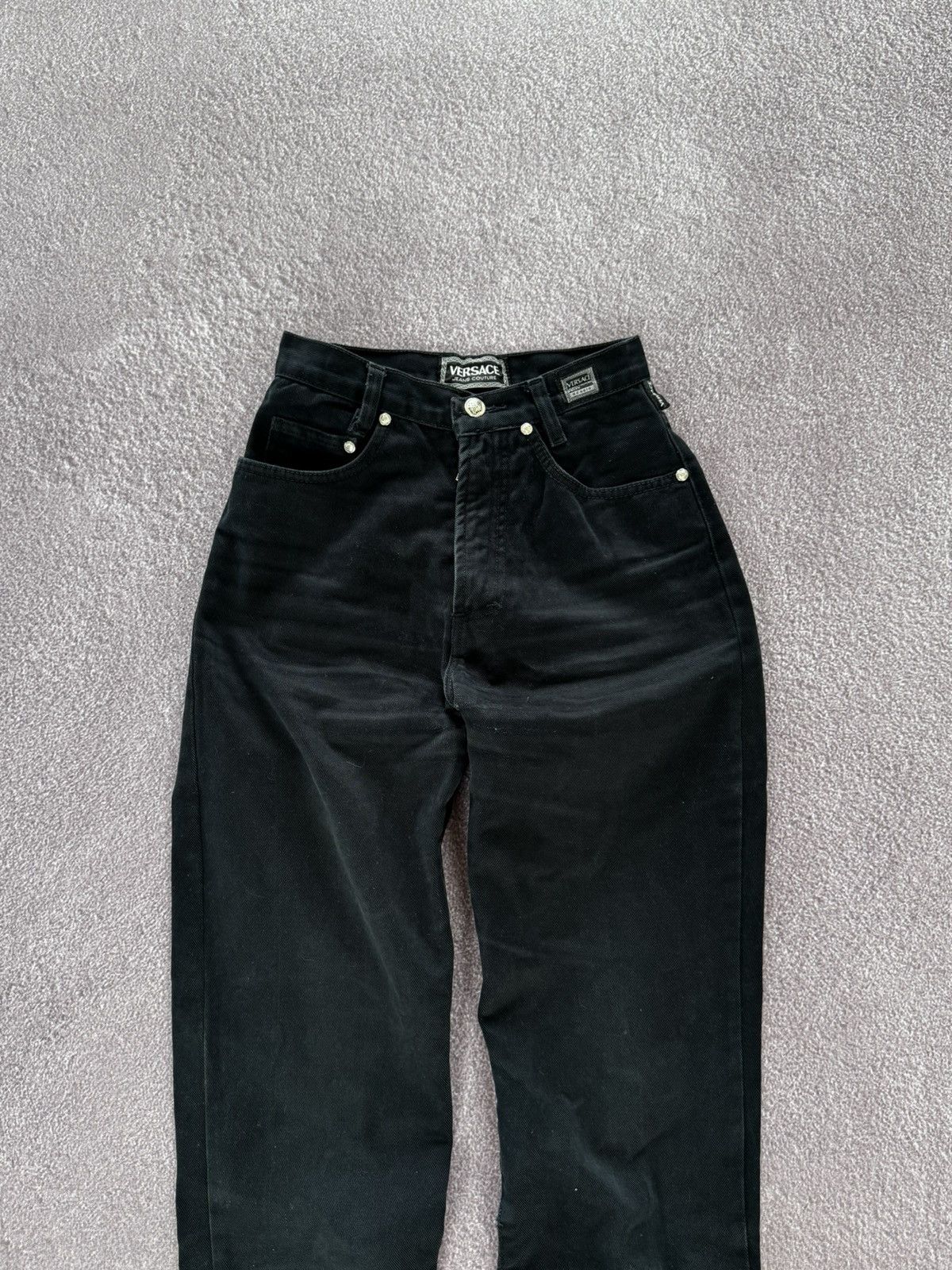 Versace Versace Jeans Couture 90’s Vintage Denim Jeans Size 27" / US 4 / IT 40 - 2 Thumbnail