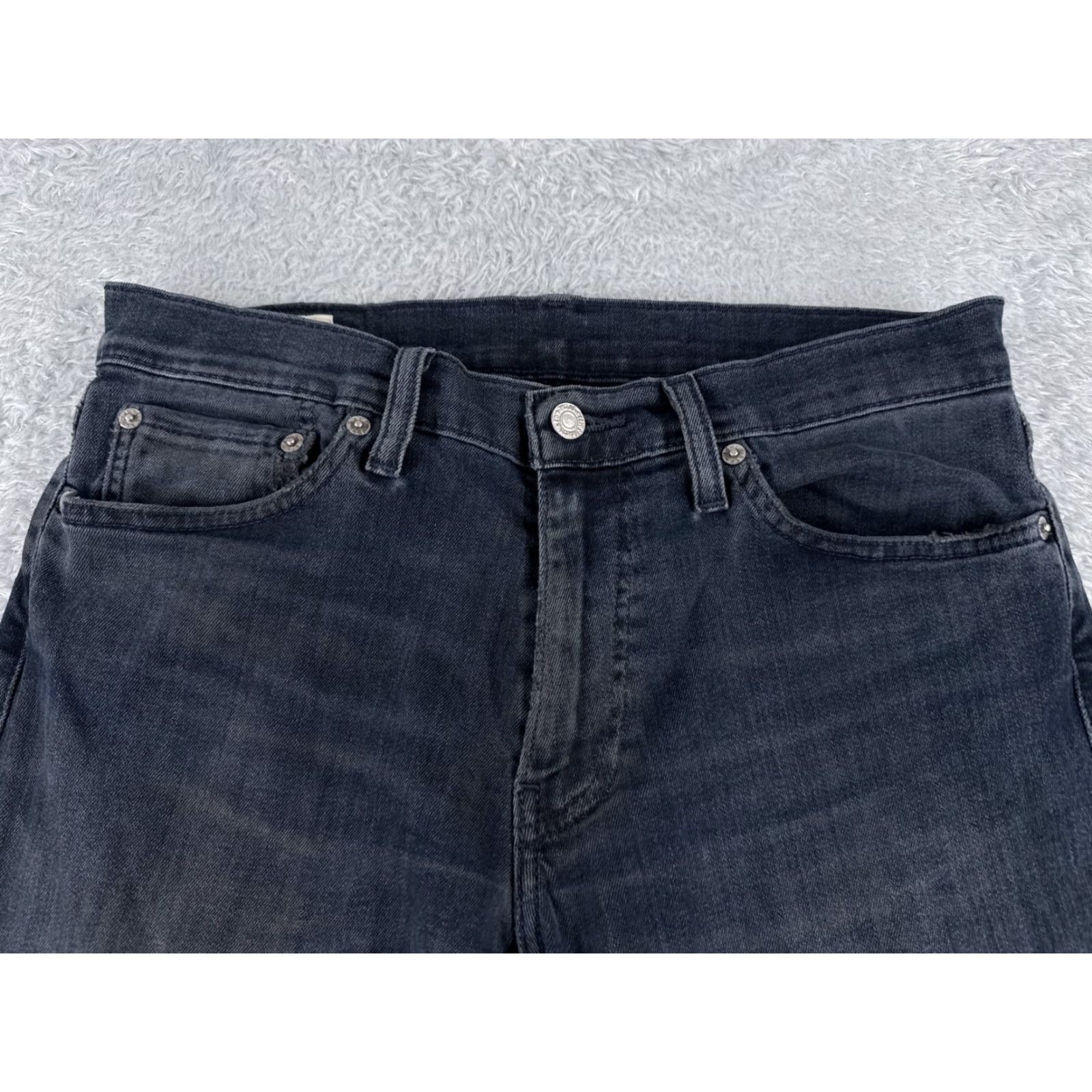 Levi's VINTAGE Levis Jeans 511 Mens Denim Blue Dark 29x29 Cotton Blend Slim Straight 5-Pocket Zip 32 Adult Regular Jeans Size US 32 / EU 48 - 4 Thumbnail