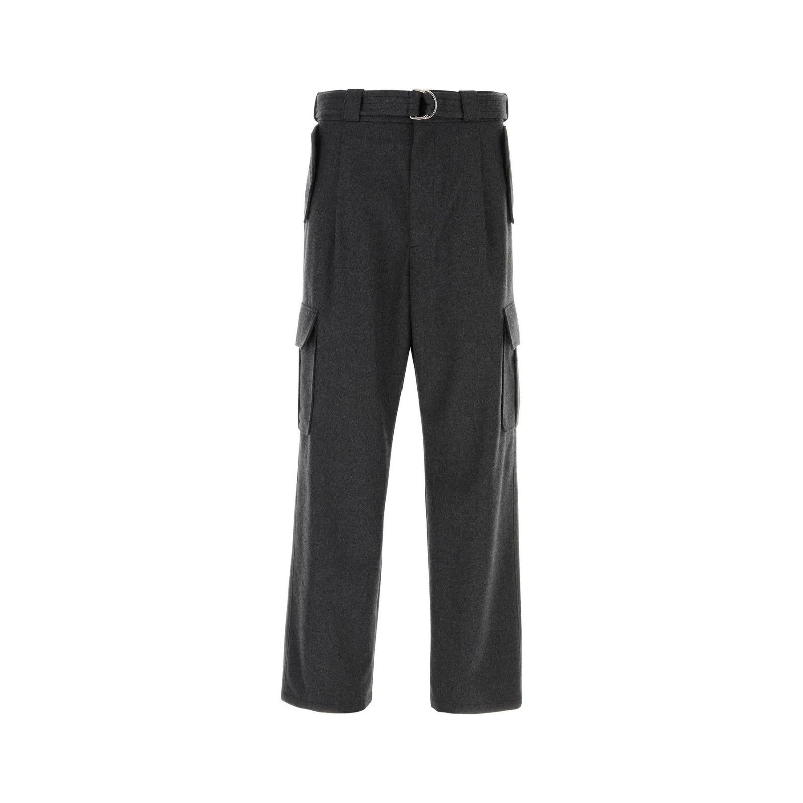 PRADA Graphite Wool Cargo Pants New & Authentic (Men's size: