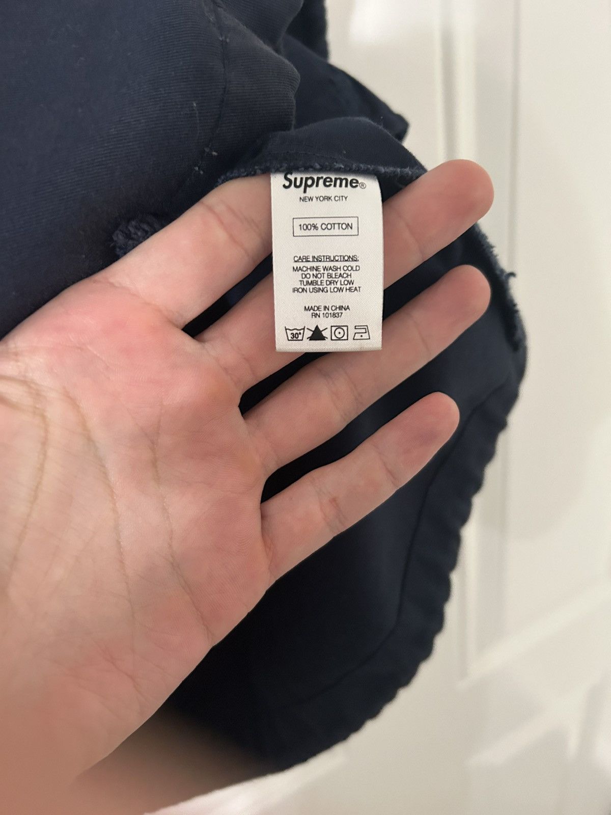 Supreme Supreme twill Anorak Size US XL / EU 56 / 4 - 7 Thumbnail