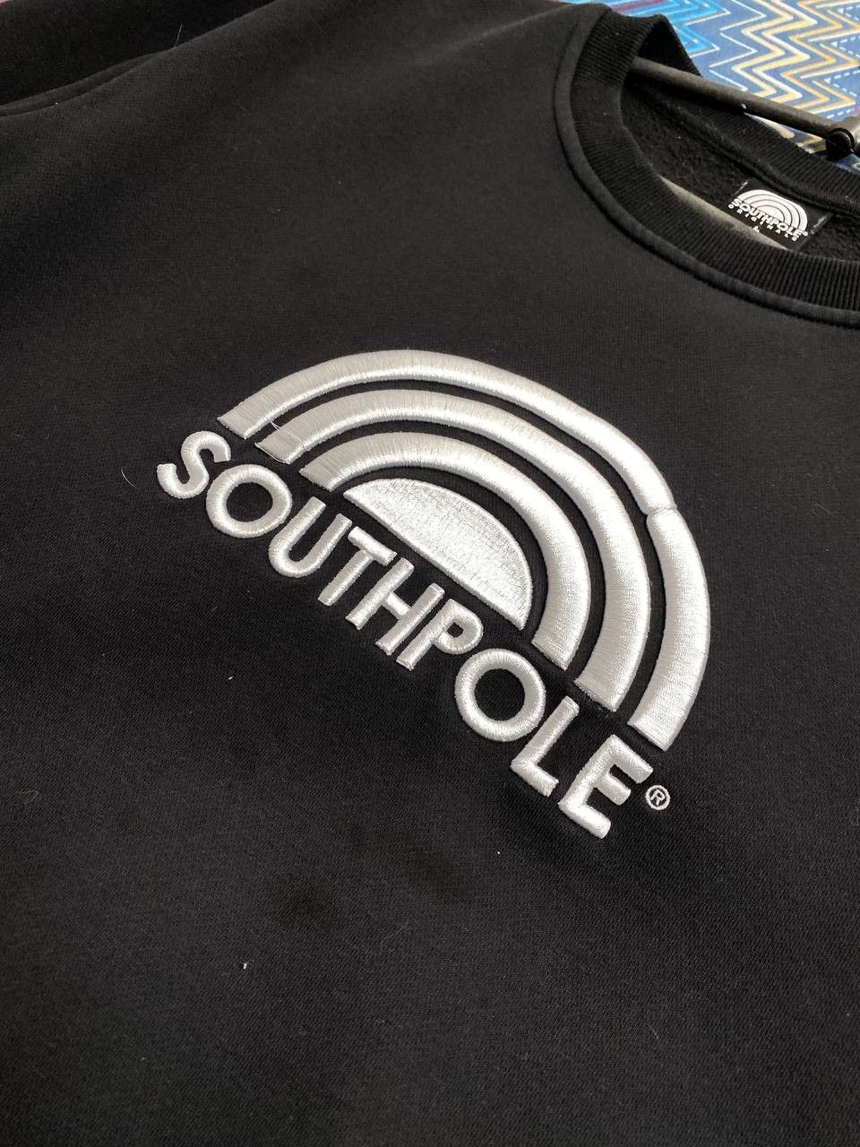 Southpole sweatshirt Big logo black Y2K streetwear SOUTHPOLE Vintage Size US L / EU 52-54 / 3 - 6 Thumbnail