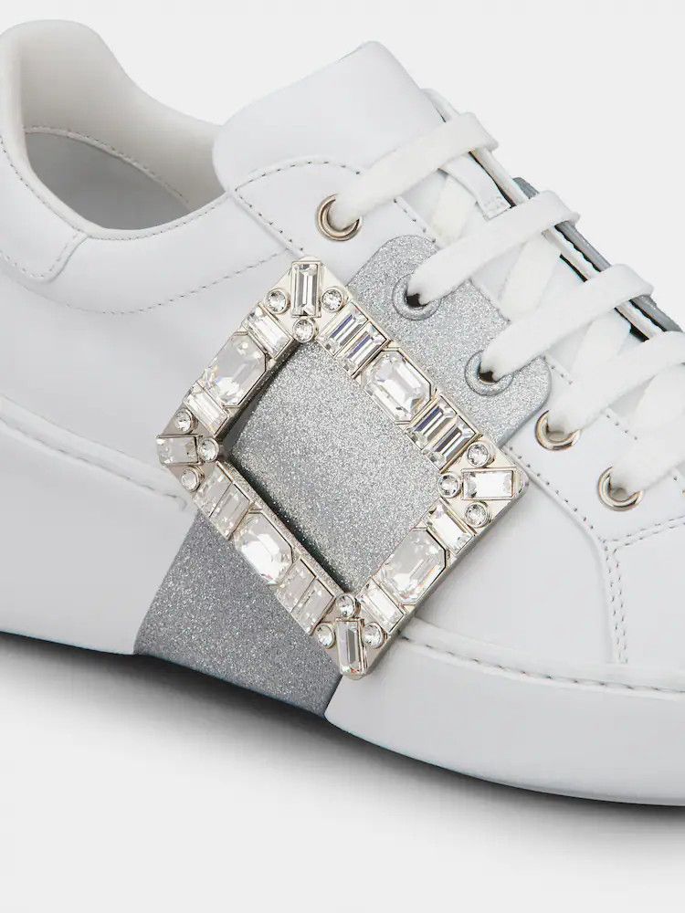Roger Vivier o1s22i1n0325 Low-Top Sneakers in White Size US 11 / IT 41 - 3 Thumbnail