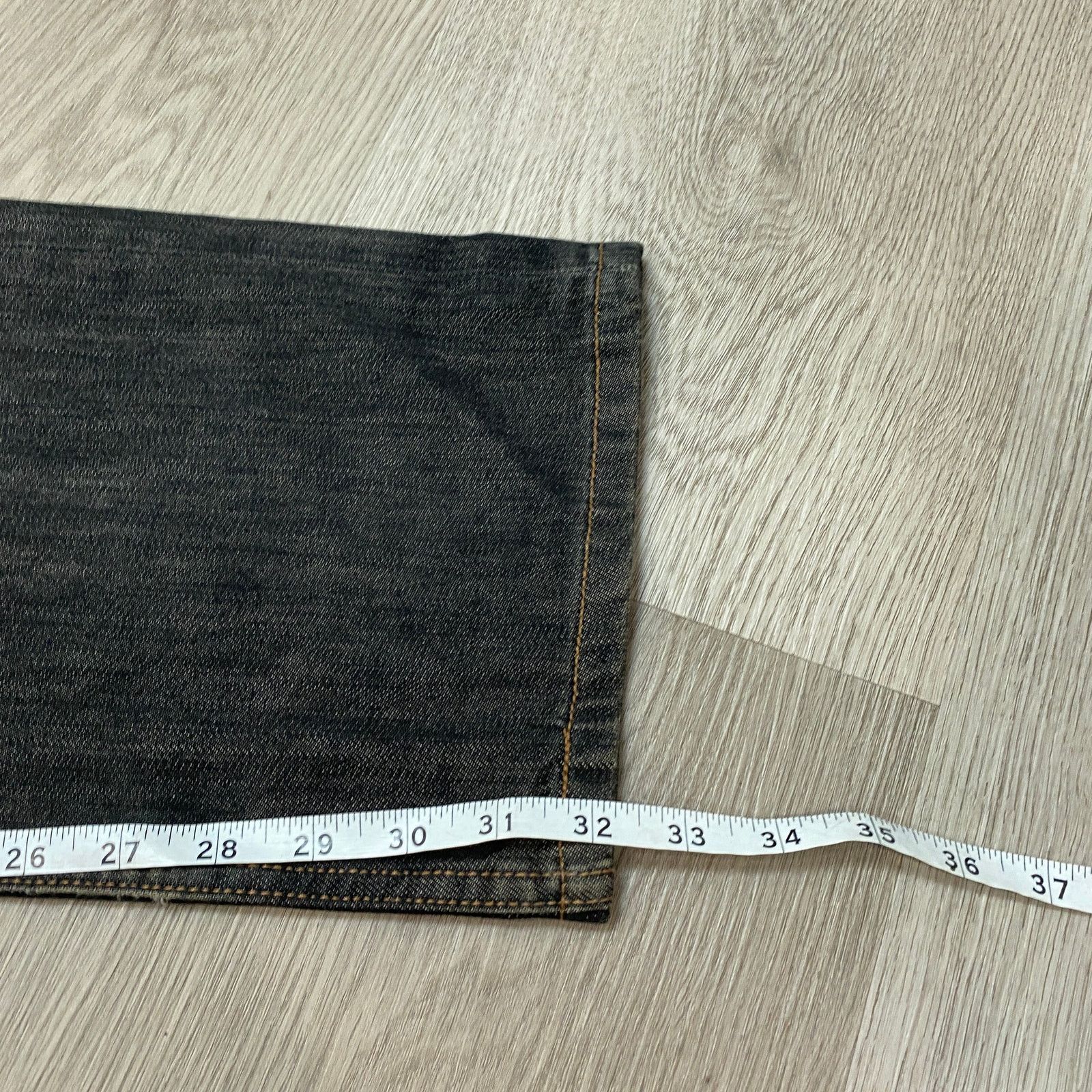 Levi's Levi's 501 XX Black Denim Straight Leg Jeans Men's 34x32 Y2K Size US 34 / EU 50 - 8 Thumbnail