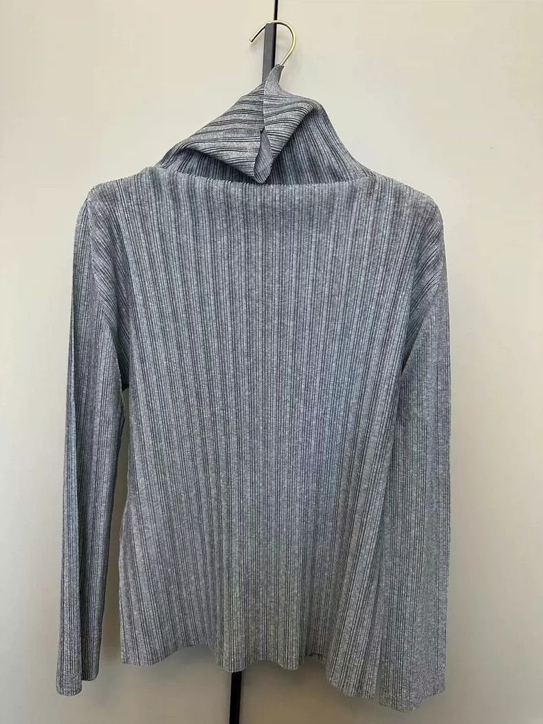 Issey Miyake issey miyake grey shirt 2505-Nextarrow Size S / US 4 / IT 40 - 1 Thumbnail