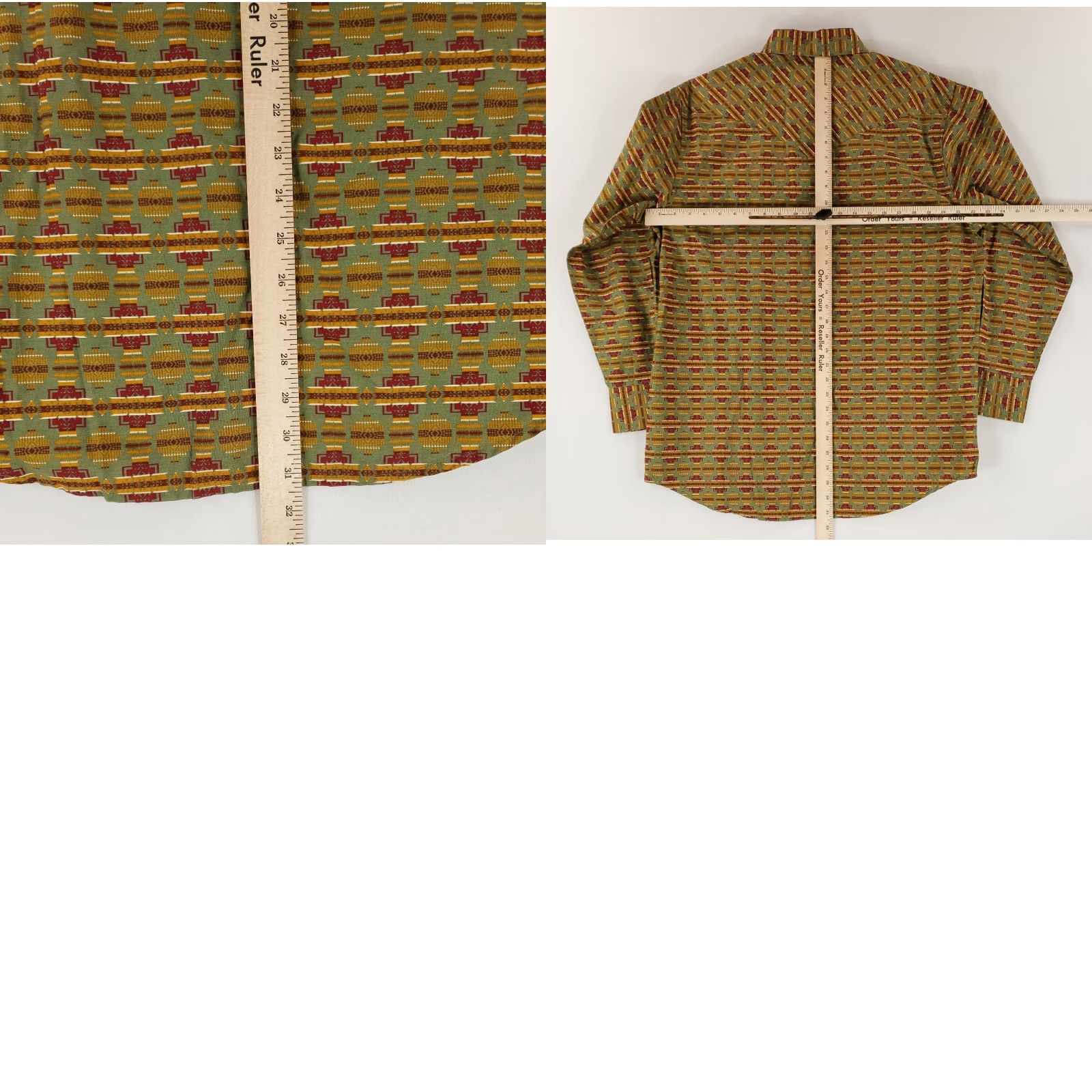 Pendleton Pendleton Shirt Frontier Snap Western Patterned Long Sleeve Men M NWT Size US M / EU 48-50 / 2 - 8 Thumbnail