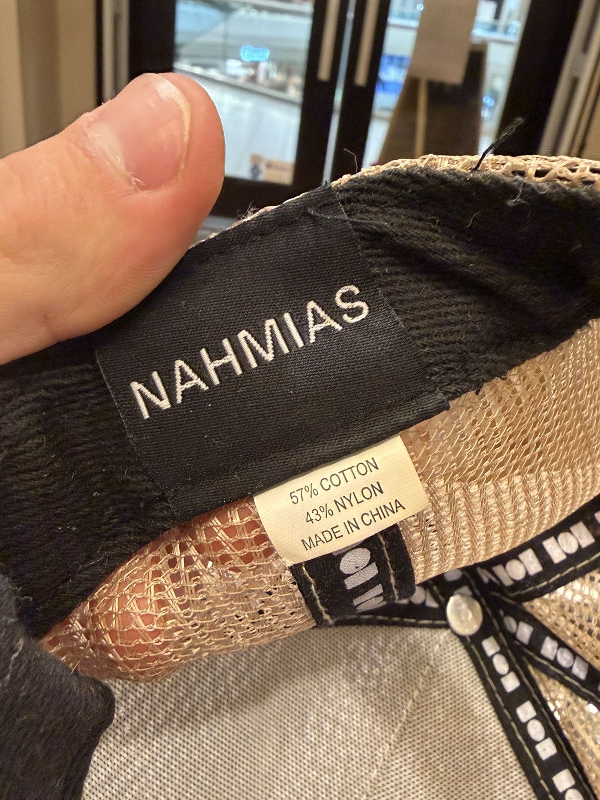 Nahmias Nahmias Corduroy Trucker Hat Size ONE SIZE - 6 Thumbnail