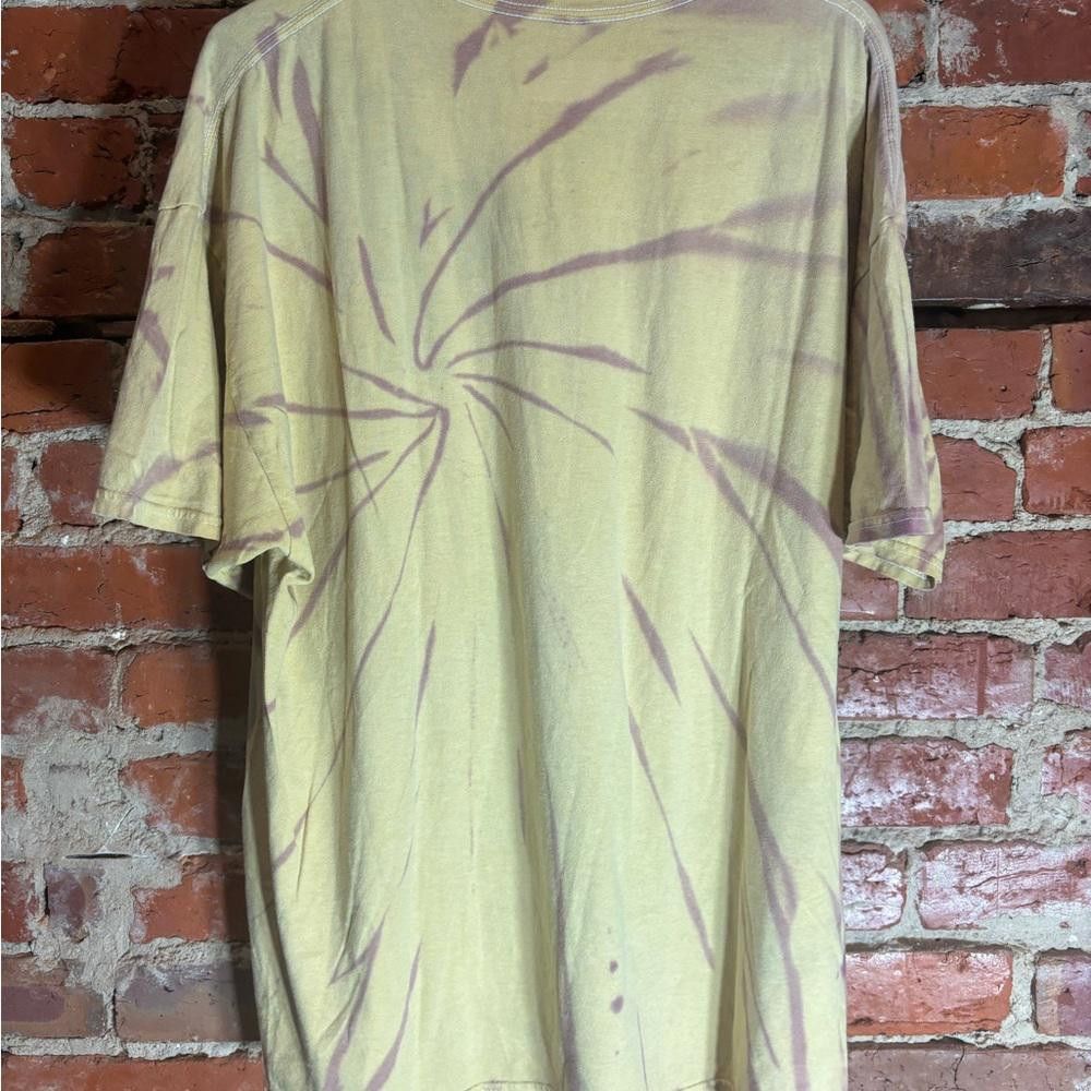 Designer Sublime X-Large yellow tiedye graphic preowned tshirt Size US XL / EU 56 / 4 - 3 Thumbnail