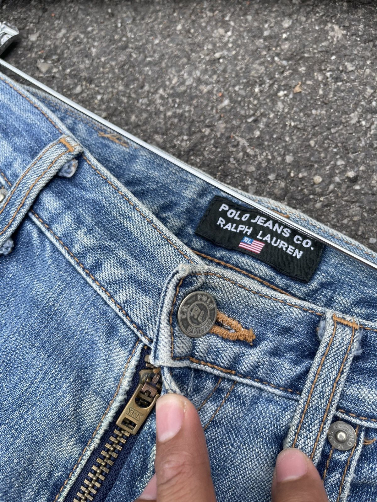 Ralph Lauren Vintage Distressed Polo Ralph Lauren Jeans Size US 31 - 6 Thumbnail