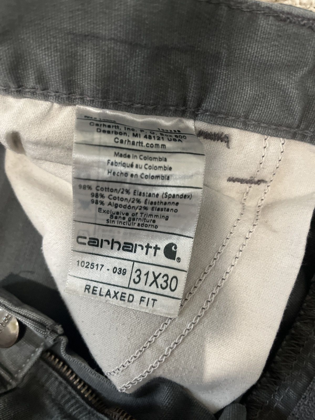 Carhartt Carhartt Relaxed Fit Workwear Pants Size US 31 - 1 Thumbnail