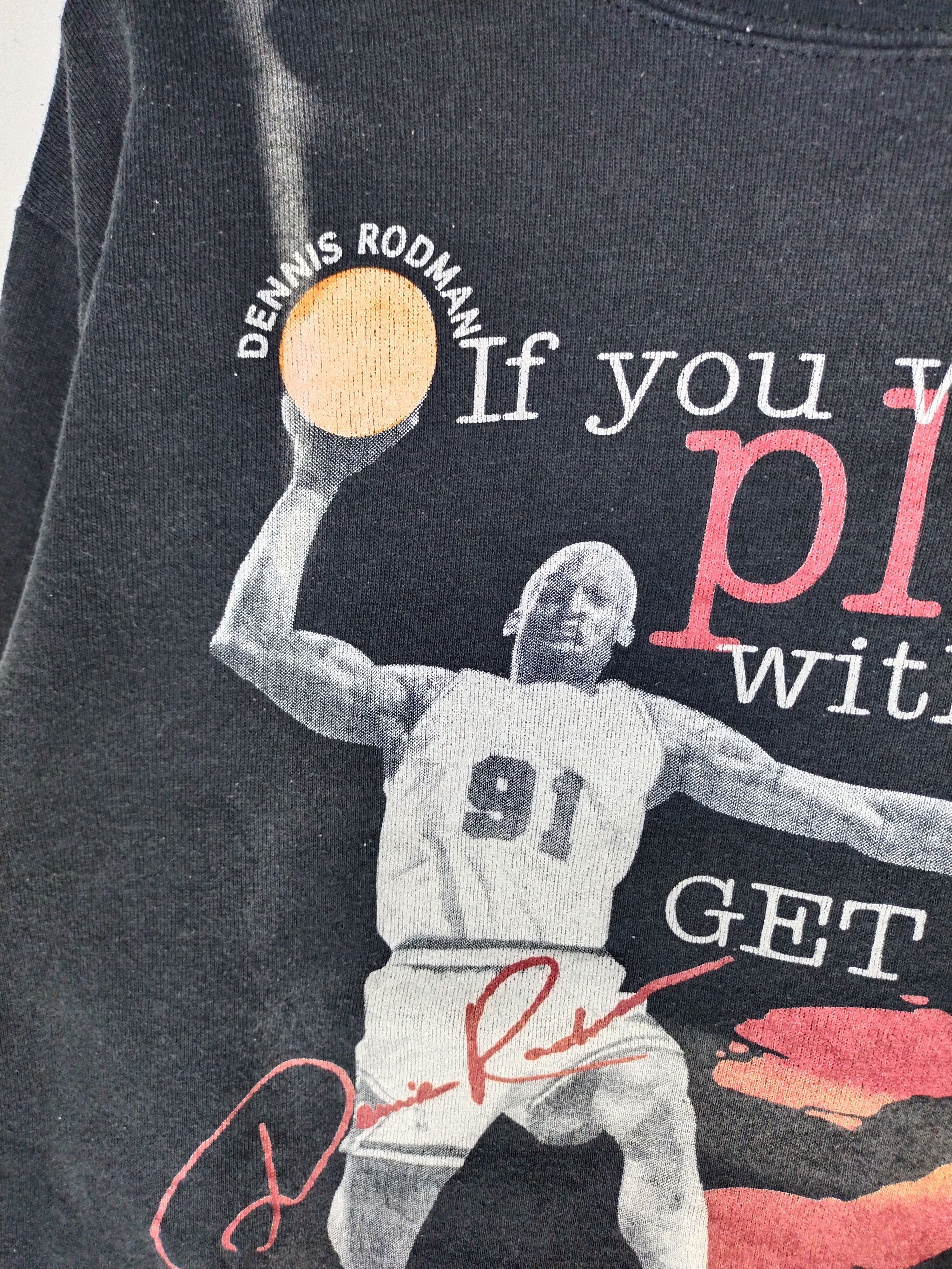 Vintage Vintage 1997's Dennis Rodman Design by Michael Rankin Size US M / EU 48-50 / 2 - 7 Thumbnail