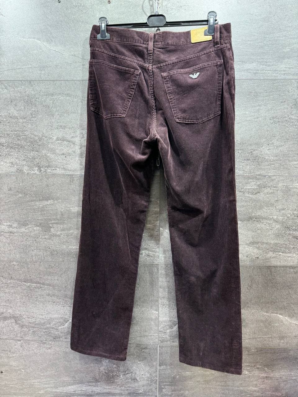 Armani Armani Jeans Velvet Denim Luxury Pants Jean Corduroy Size US 34 / EU 50 - 9 Thumbnail