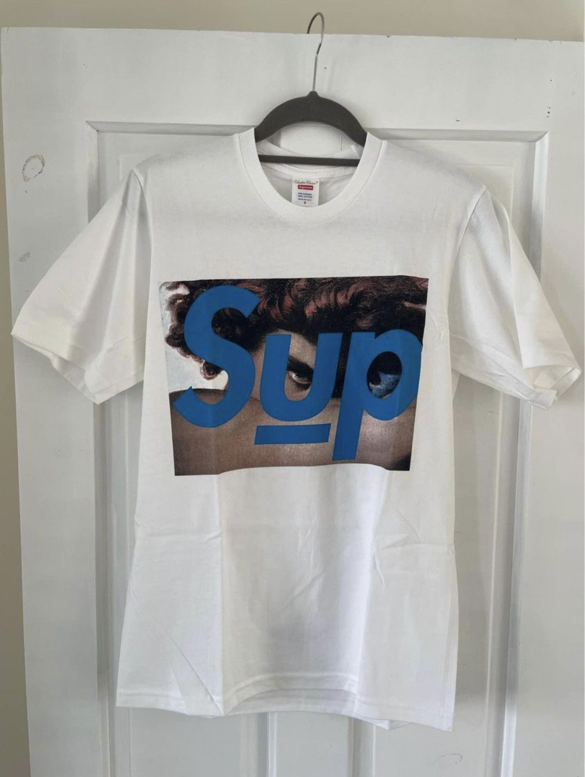 image of Supreme × Undercover 23 Face Tee in White, Men's (Size Small)