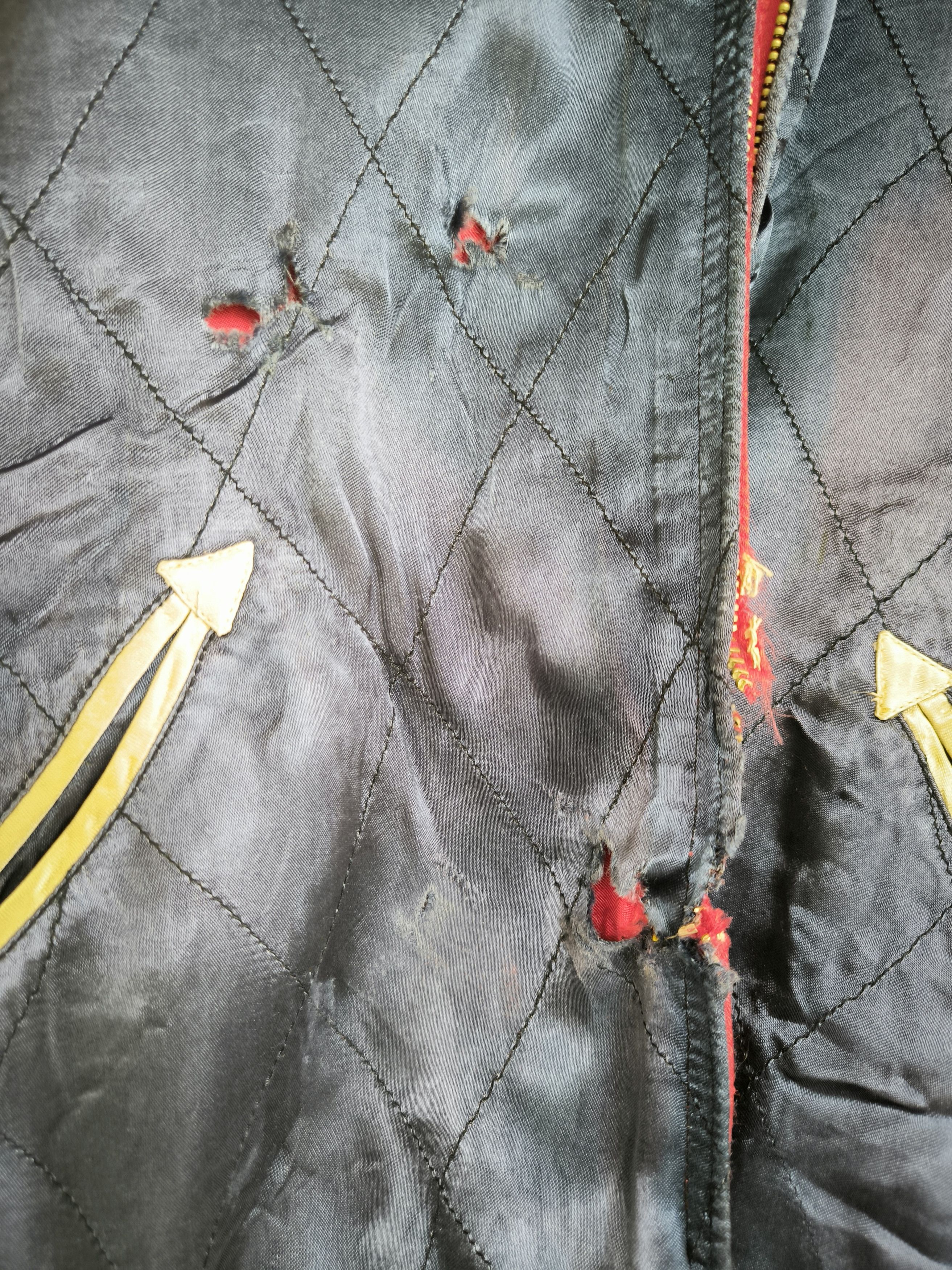 IOLANI Vtg IOLANI reversible Sukajan souvenir satin jacket Size US L / EU 52-54 / 3 - 14 Thumbnail