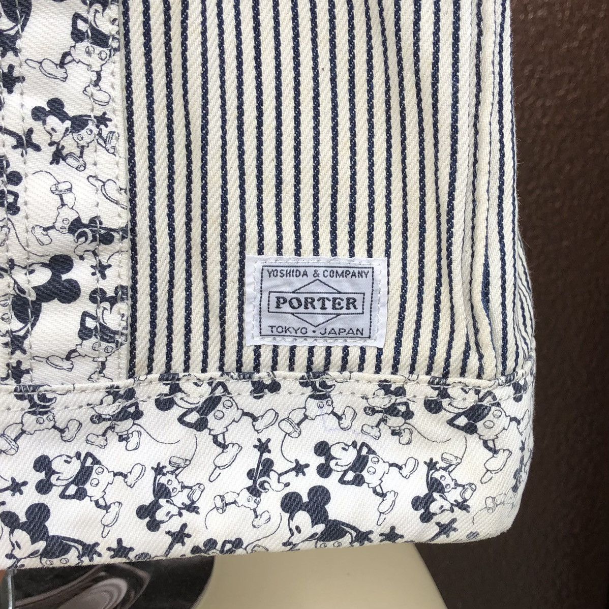 Porter Porter X Disney Mickey TDR Limited Tote Bag Size ONE SIZE - 3 Thumbnail