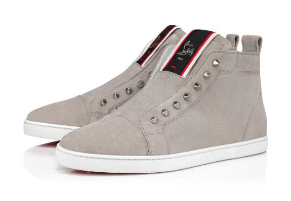 Christian Louboutin o1s1wg110924 F.a.v Fique A Vontade Sneaker in Grey Size US 11 / EU 44 - 1 Thumbnail