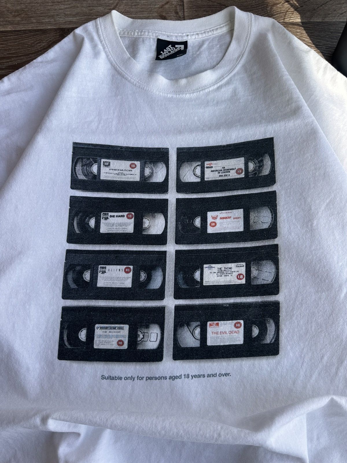 Vintage 🔥 80s Movie Robocup Die Hard Aliens Evil Dead Thing T Shirt Size US XXL / EU 58 / 5 - 1 Thumbnail