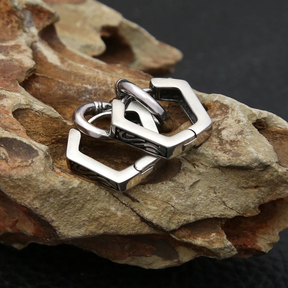 Japanese Brand × Vintage Geometry Earrings Size ONE SIZE - 4 Thumbnail