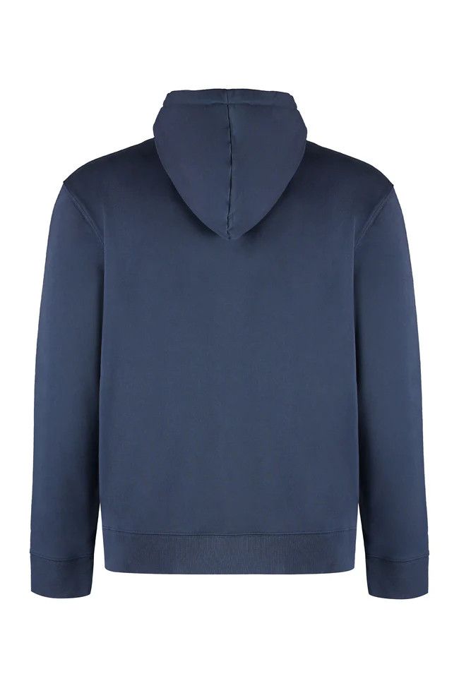 Maison Kitsune o1mle0724 Cotton Hoodies in Blue Size US M / EU 48-50 / 2 - 2 Thumbnail