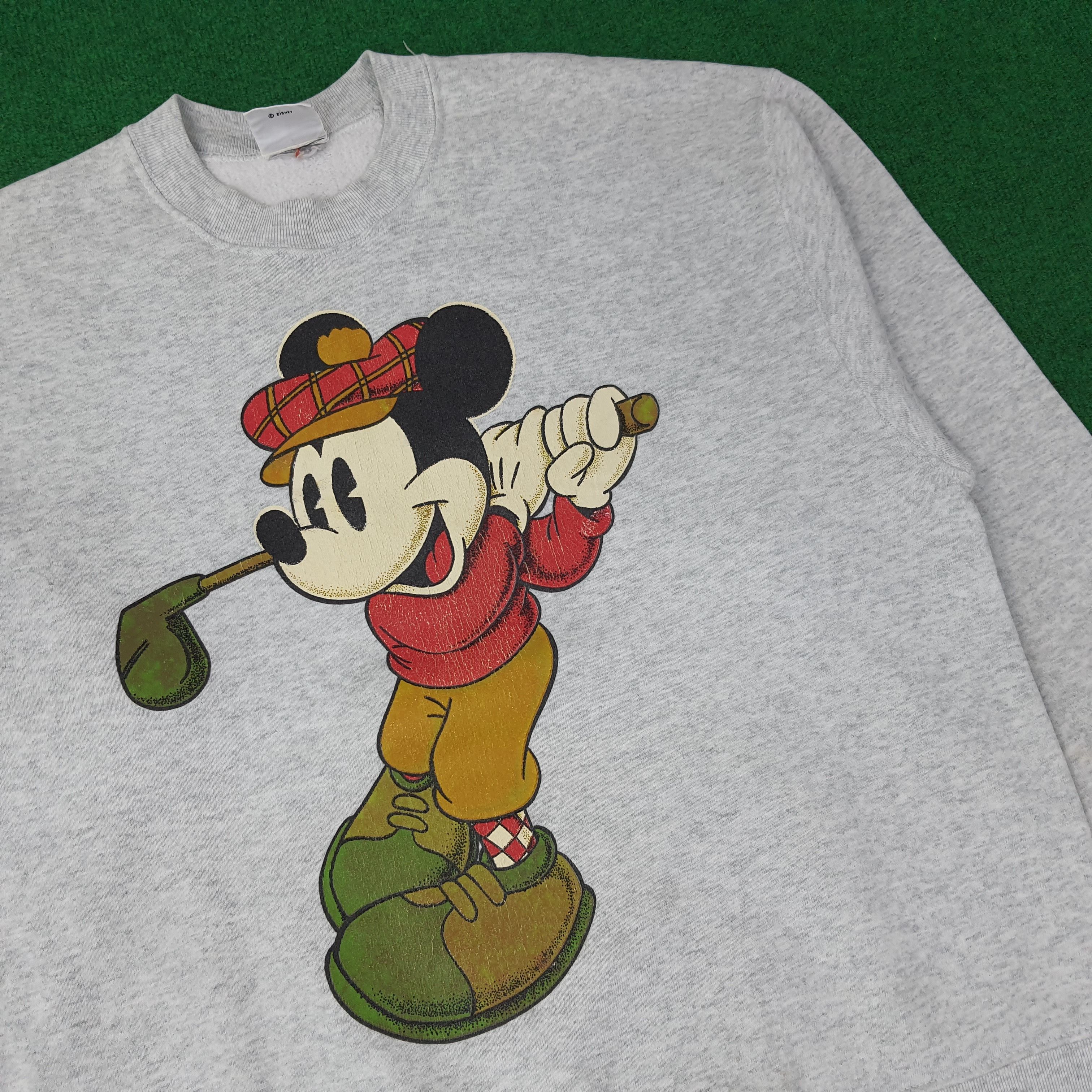 Mickey & Co. Vintage Mickey & Co. Mickey Mouse Golf Sweatshirt C256N15 Size US M / EU 48-50 / 2 - 2 Thumbnail