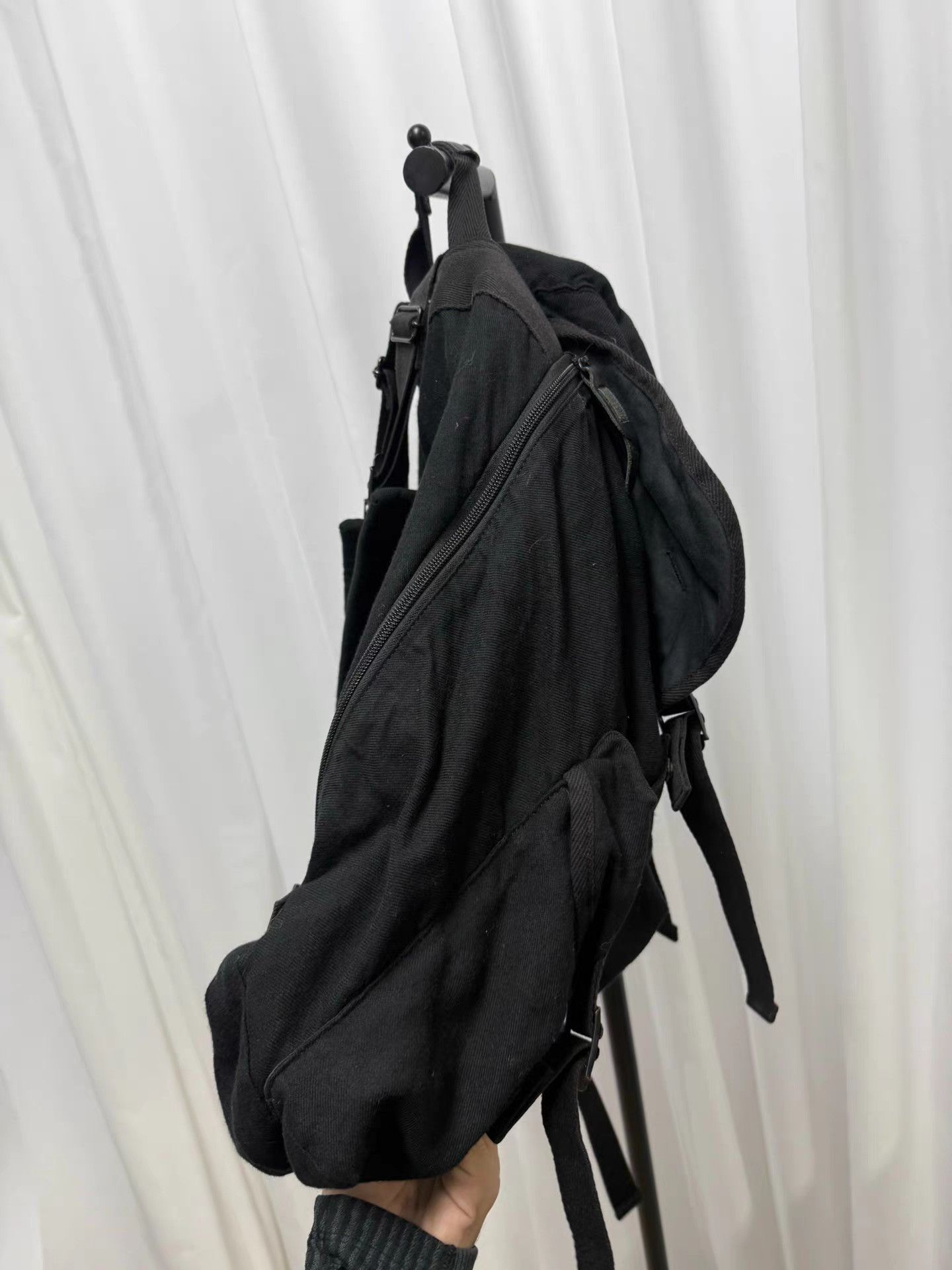 Yohji Yamamoto Yohji Yamamoto Y's Canvas Four-Pocket Tactical Backpack K20 Size ONE SIZE - 7 Thumbnail