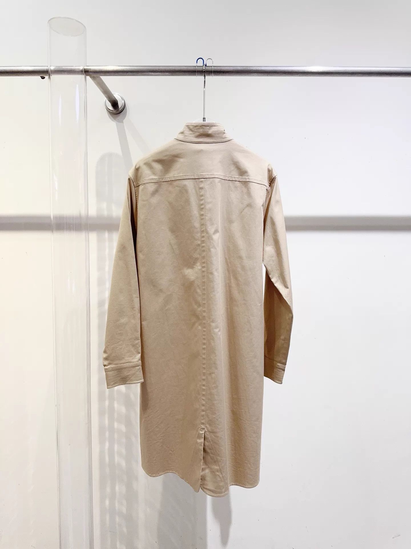 Louis Vuitton Lv Khaki Long Trench Coat 34 O/S NWT Size XS / US 0-2 / IT 36-38 - 4 Thumbnail