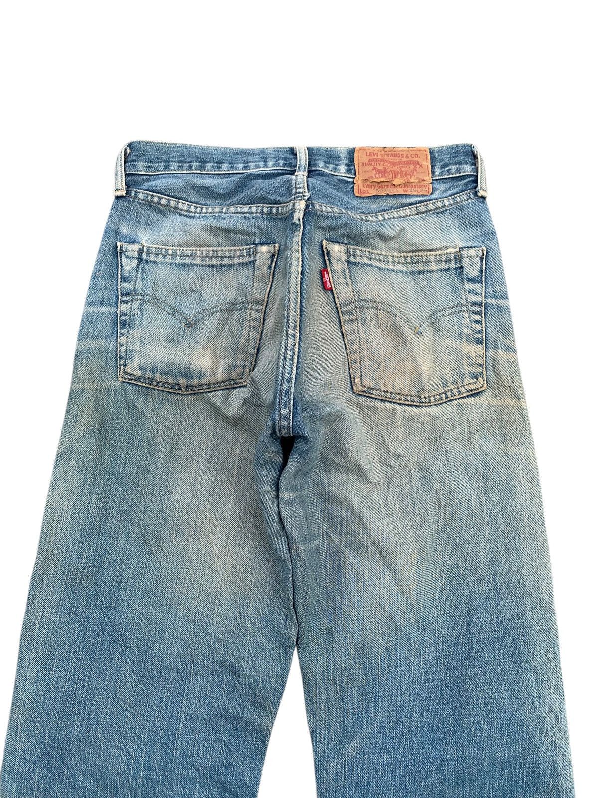Levi's Vintage Clothing VINTAGE LEVIS 503BXX BIG E SELVEDGE FADED DISTESSED DENIM Size US 28 / EU 44 - 8 Thumbnail