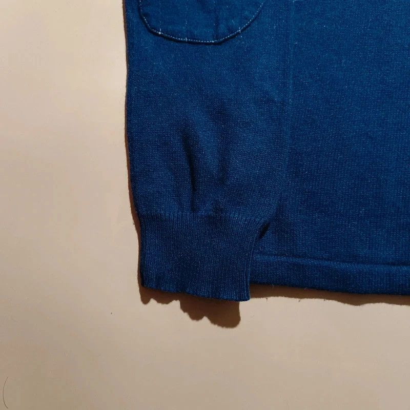 Ralph Lauren Ralph Lauren Blue Cashmere Blend Polo Shirt M Big Logo Size US M / EU 48-50 / 2 - 9 Thumbnail