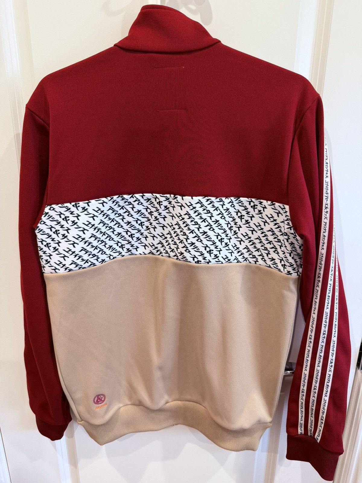 Adidas ADIDAS UNITED ARROWS & SONS MIKITYPE Burgundy Track Jacket Size US S / EU 44-46 / 1 - 2 Thumbnail