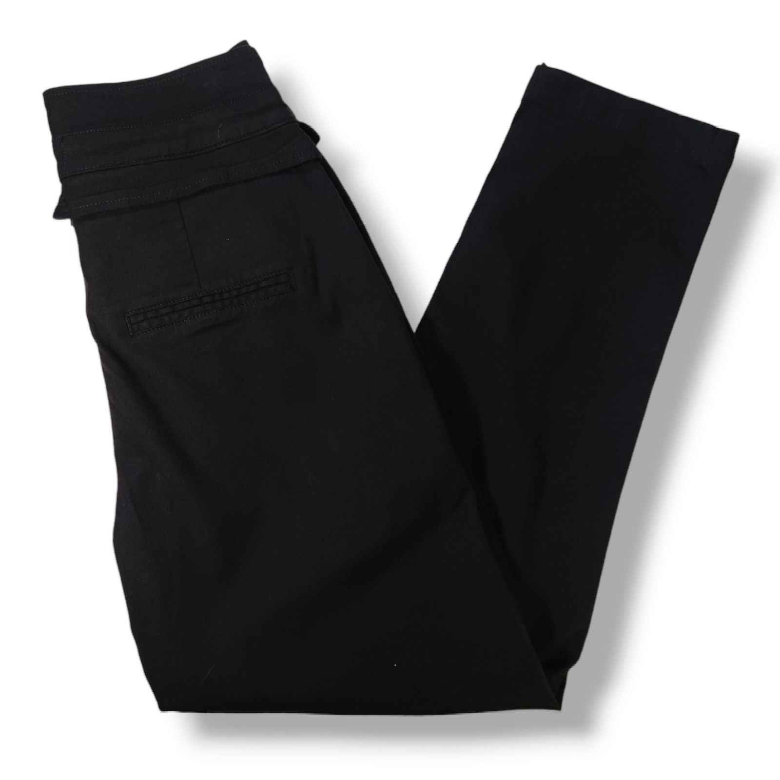 Pistola NWT Pistola Kori Pleated Trouser Pants Sz. 27x29 Black Size 27" / US 4 / IT 40 - 1 Thumbnail