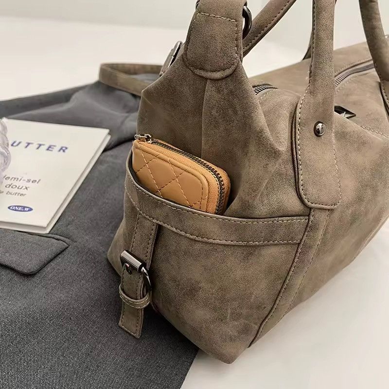 Japanese Brand PU Leather Shoulder Bag Size ONE SIZE - 6 Thumbnail