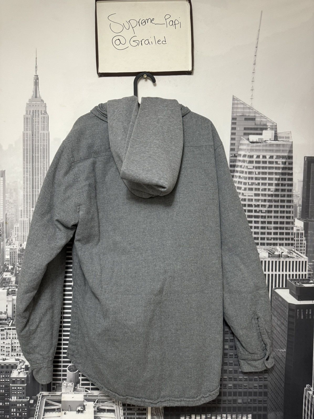 Essentials × FOG × Fear of God Fear of God Essentials OG Quilted Jacket Gray SZ Medium 💥 Size US M / EU 48-50 / 2 - 12 Thumbnail