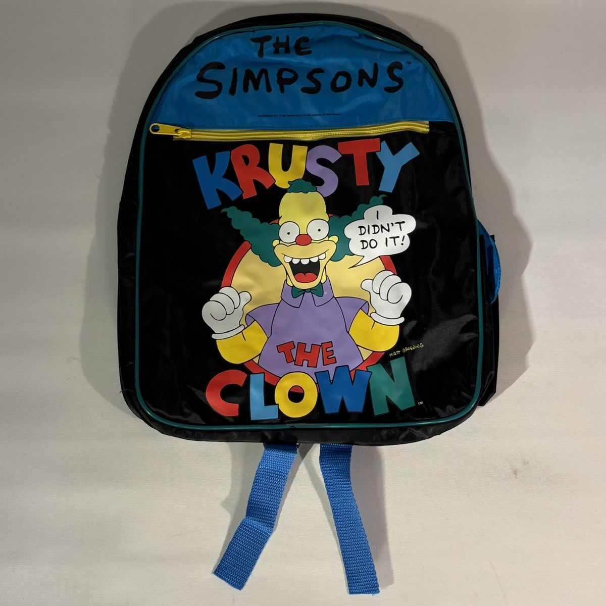 Vintage Vintage 90s Simpsons Bags Krusty The Clown Kidz Biz Backpack Size ONE SIZE - 1 Thumbnail