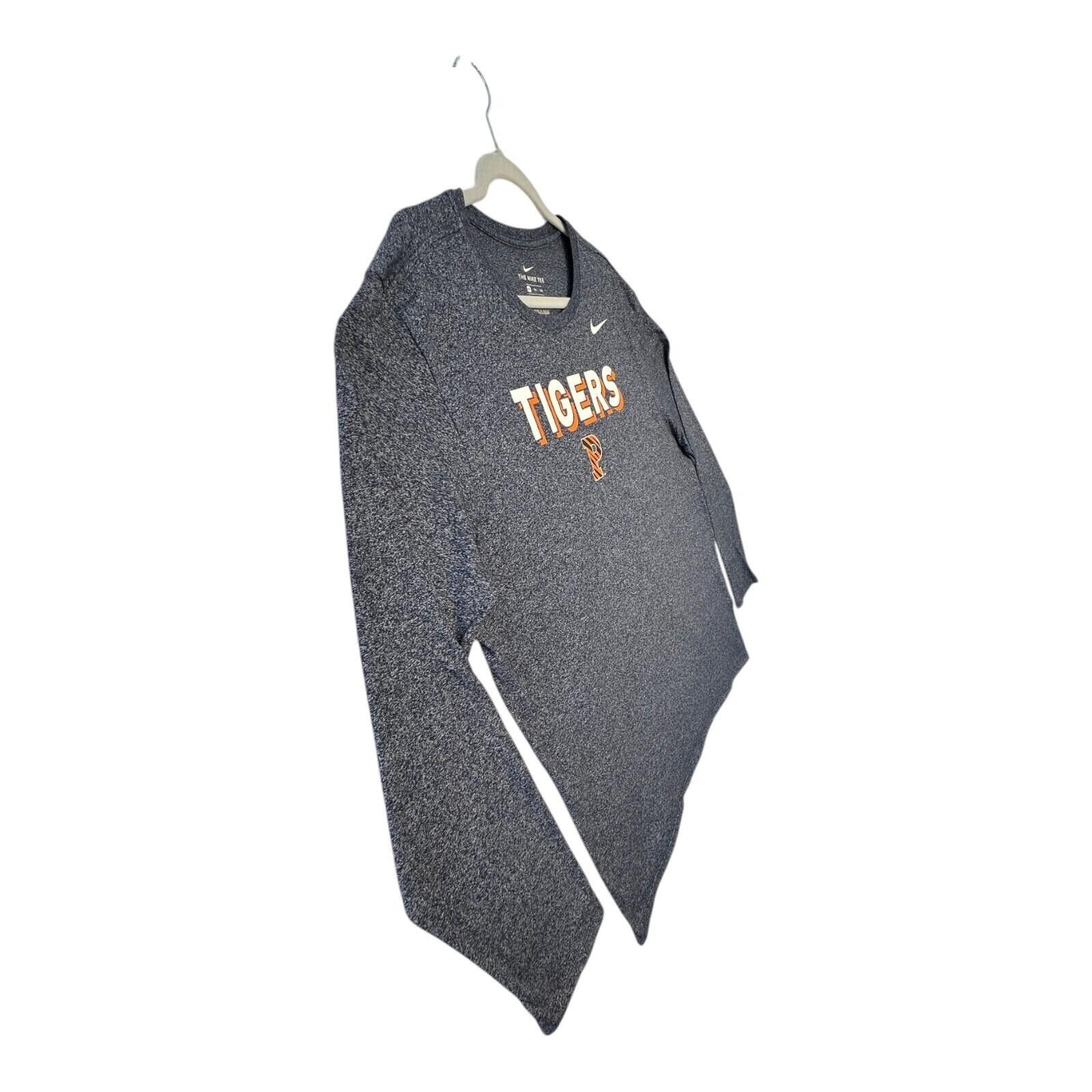 Nike Nike Tigers T-Shirt Men's UK Size 2XL Grey Long Sleeve Size US XXL / EU 58 / 5 - 7 Thumbnail