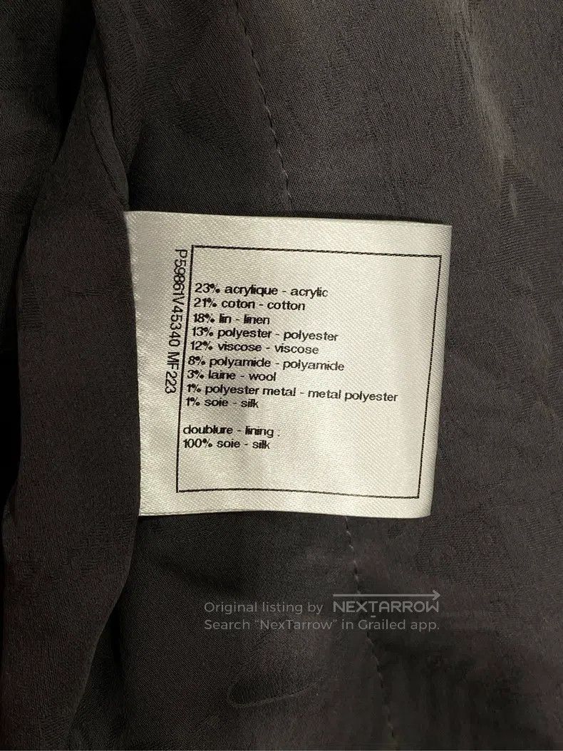 Chanel Chanel 18-year-old forest series gray jacket Size M / US 6-8 / IT 42-44 - 6 Thumbnail