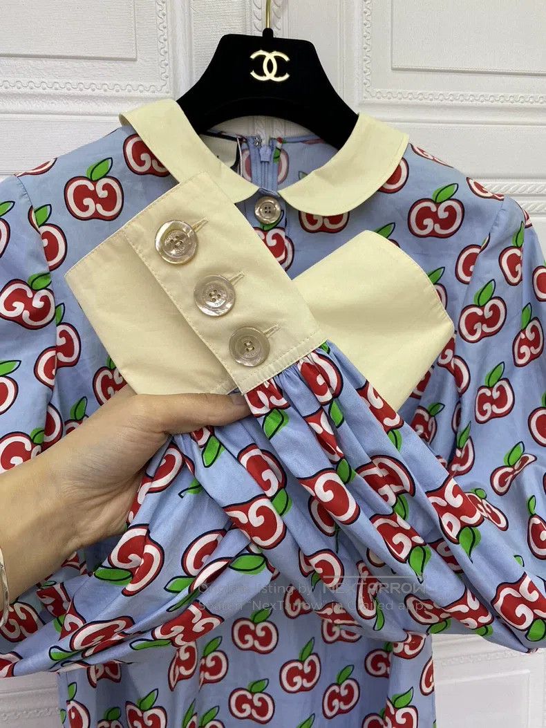 Gucci Gucci Little Apple Dress Size S / US 4 / IT 40 - 3 Thumbnail