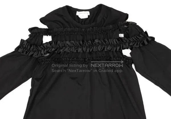 Other Comme Des Garcons Black vintage lace top size S Size S / US 4 / IT 40 - 4 Thumbnail