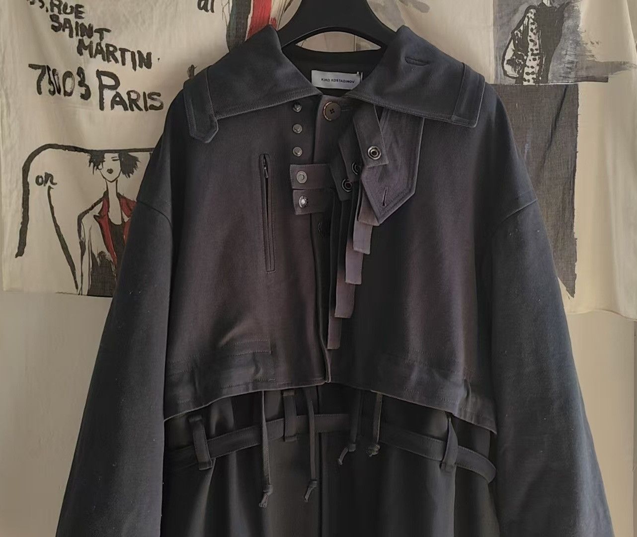Kiko Kostadinov kiko kostadinov 23aw hecuba detachable coat aw2023 Size US S / EU 44-46 / 1 - 4 Thumbnail