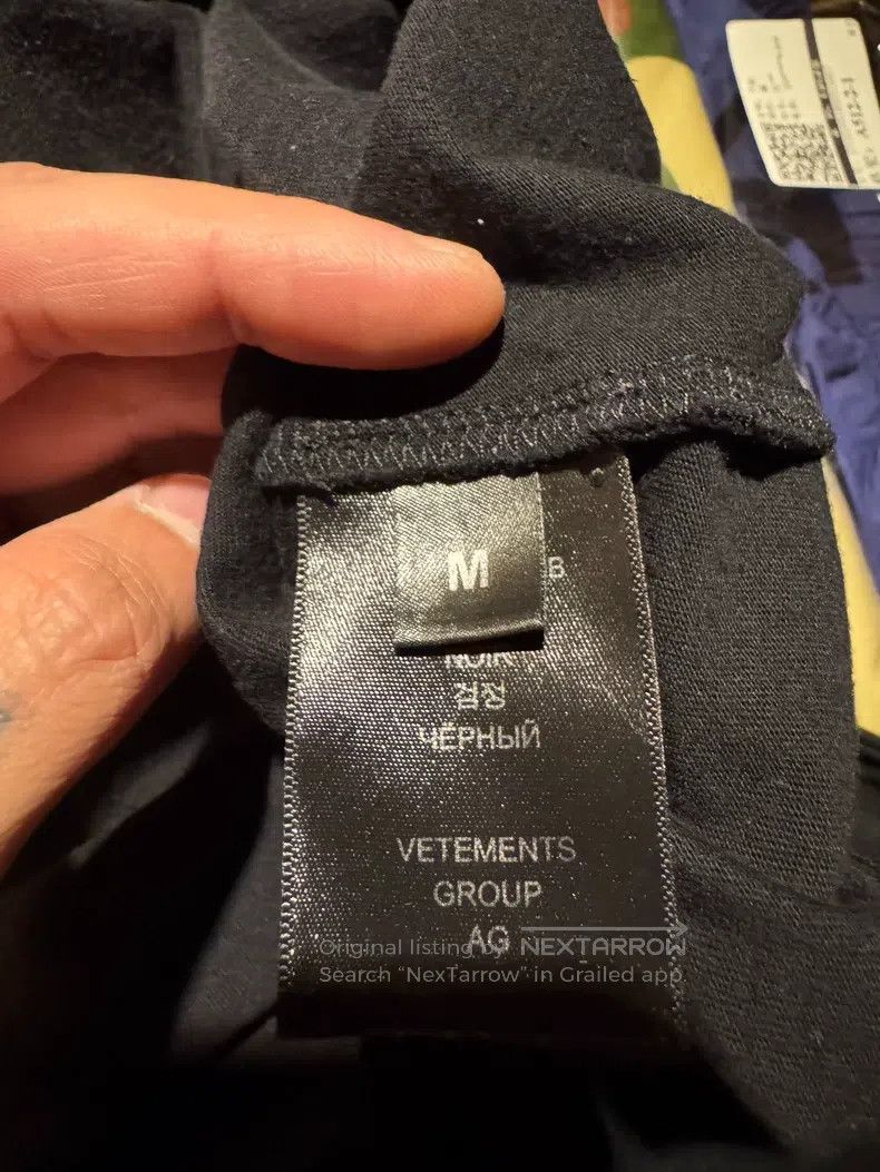 Vetements Vetements Pentagram Sanskrit T-shirt Size US M / EU 48-50 / 2 - 4 Thumbnail