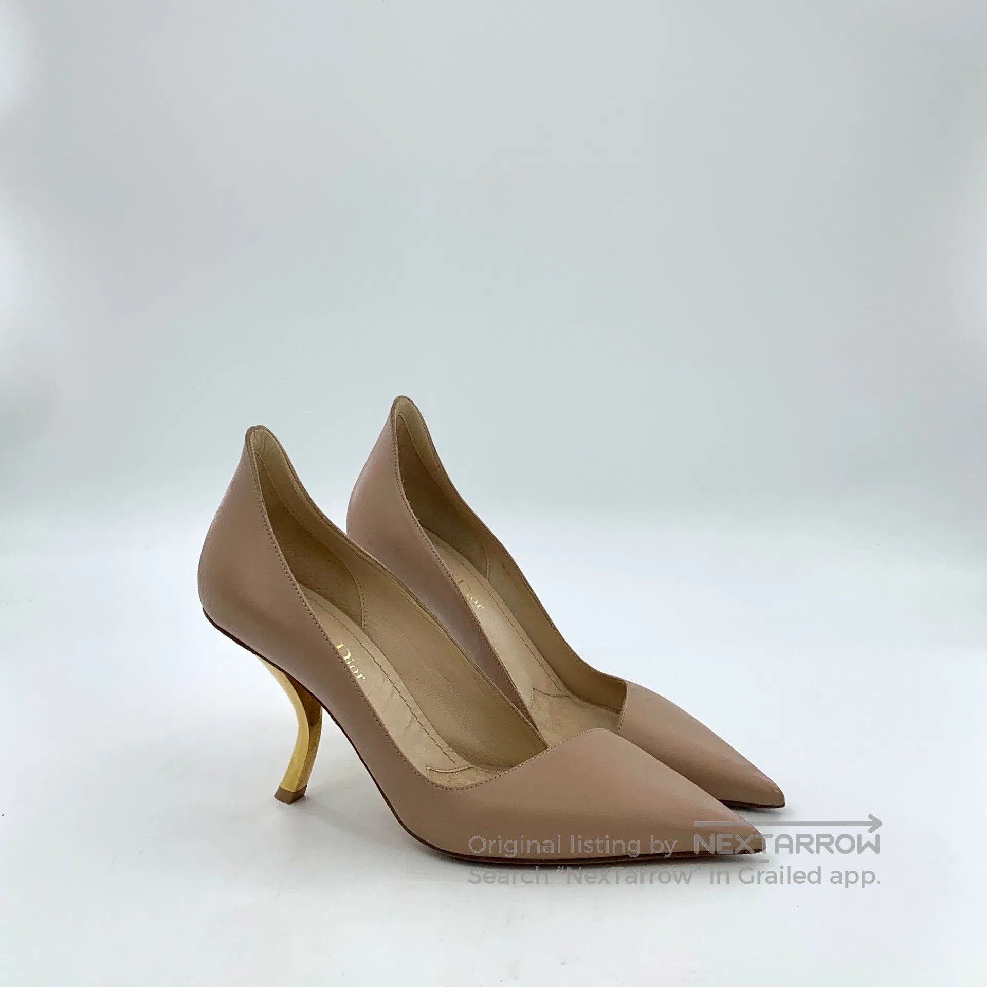 Dior Dior Nude leather pointed toe high heel shoes| Size US 6.5 / IT 36.5 - 2 Thumbnail