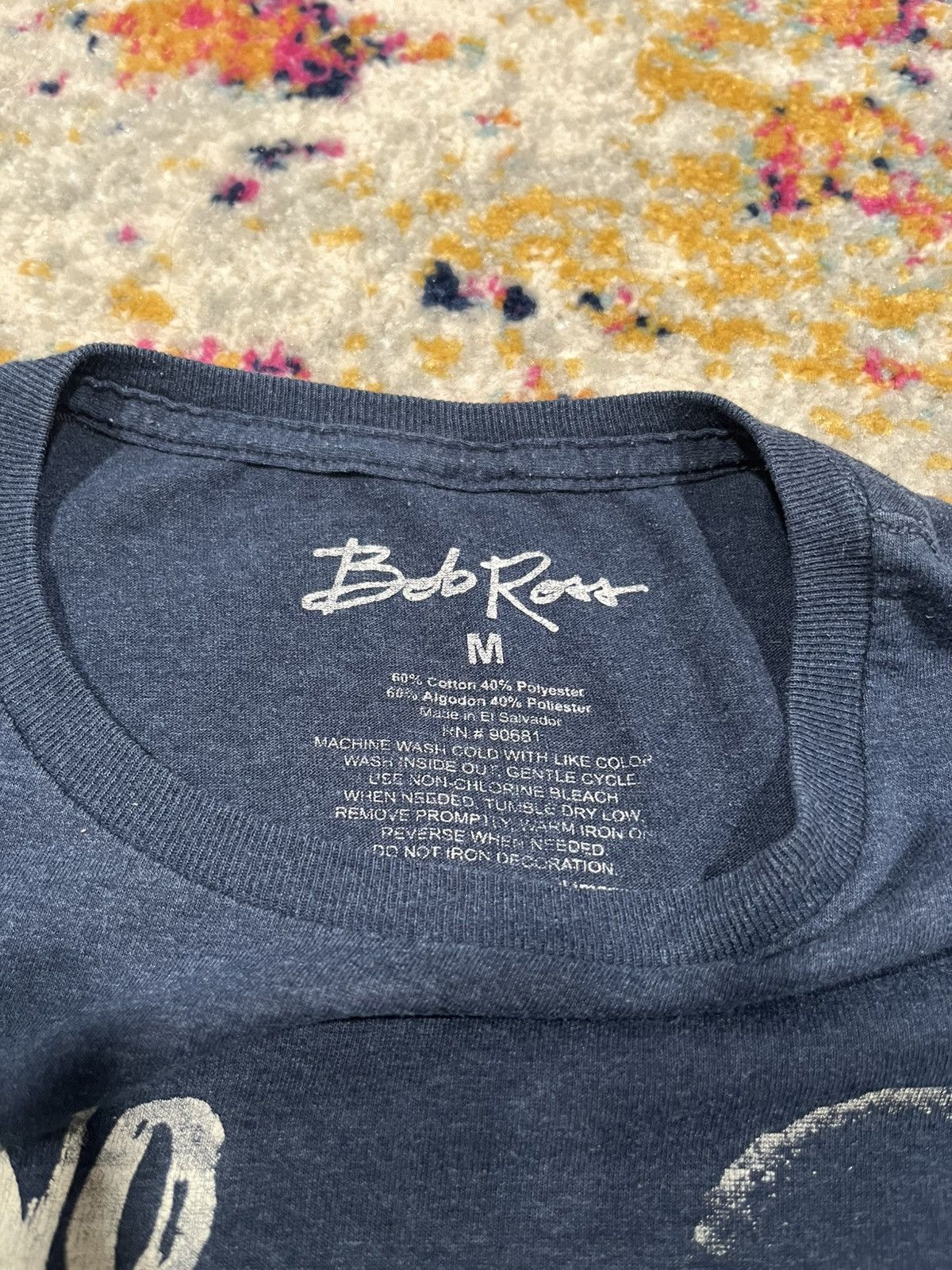 Vintage Bob Ross Shirt Medium Size US M / EU 48-50 / 2 - 3 Thumbnail